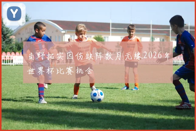 南野拓实因伤缺阵数月无缘2026年世界杯比赛机会